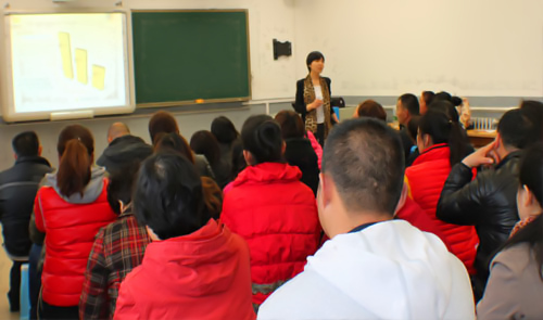 樂朗樂讀走進官莊小學開展讀寫困難公益講座